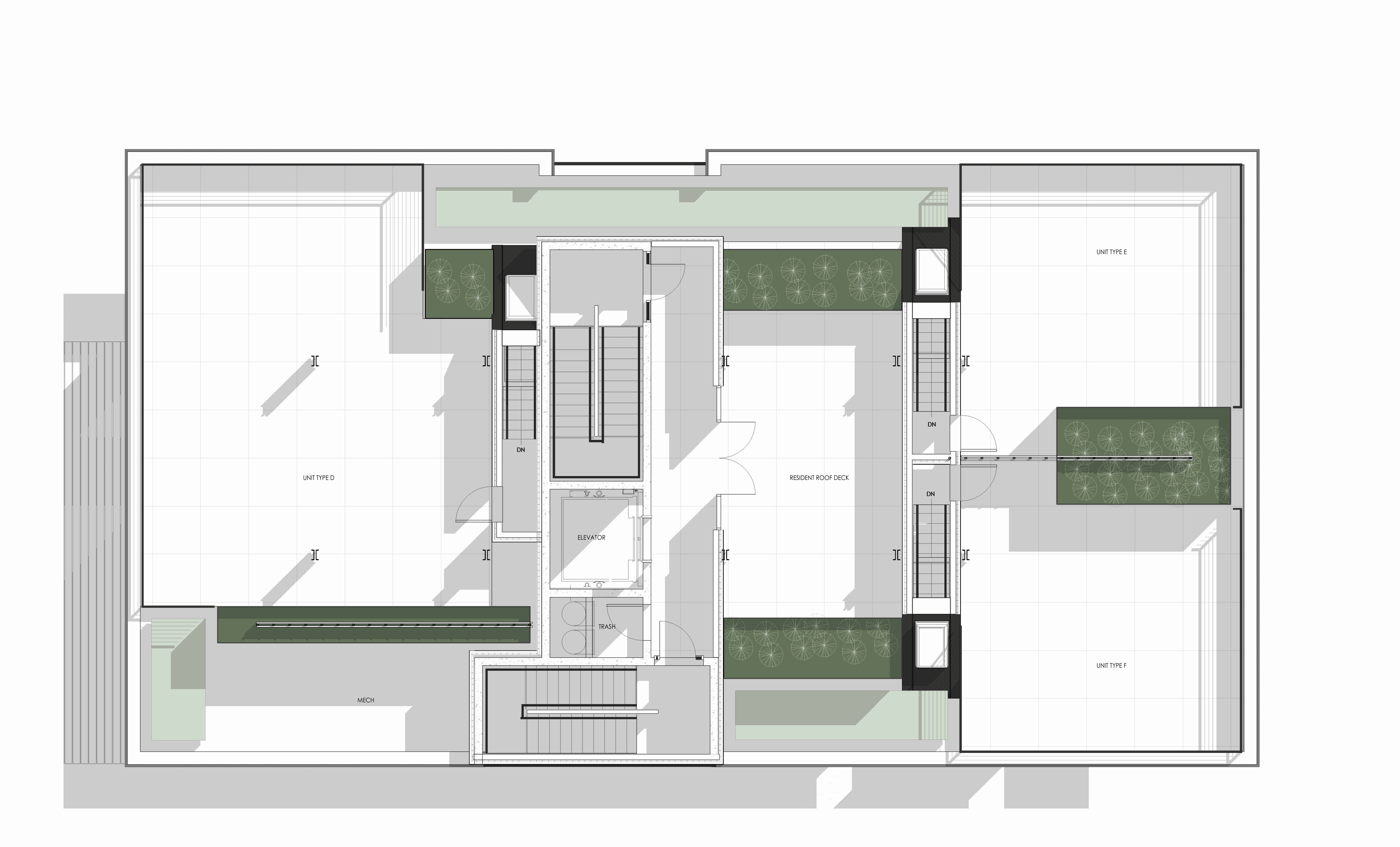 Platform West residential floor plan four